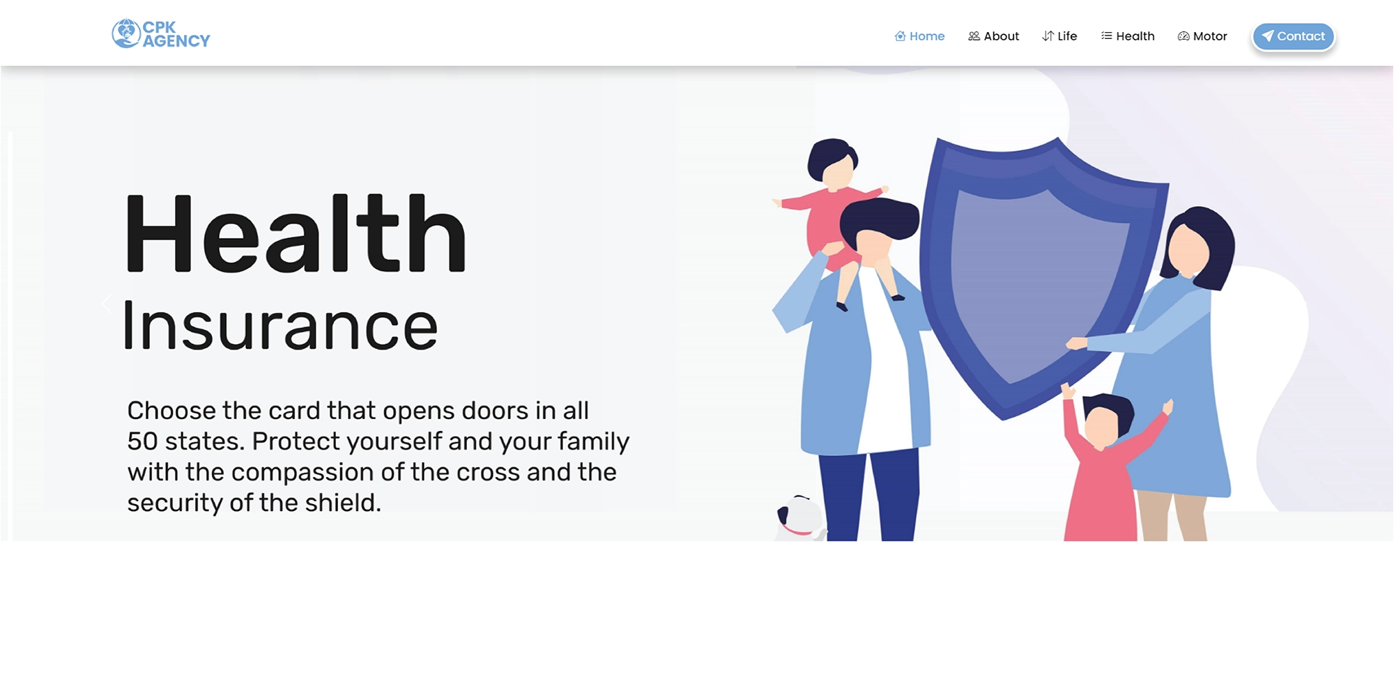 CPK Agency Landing Page