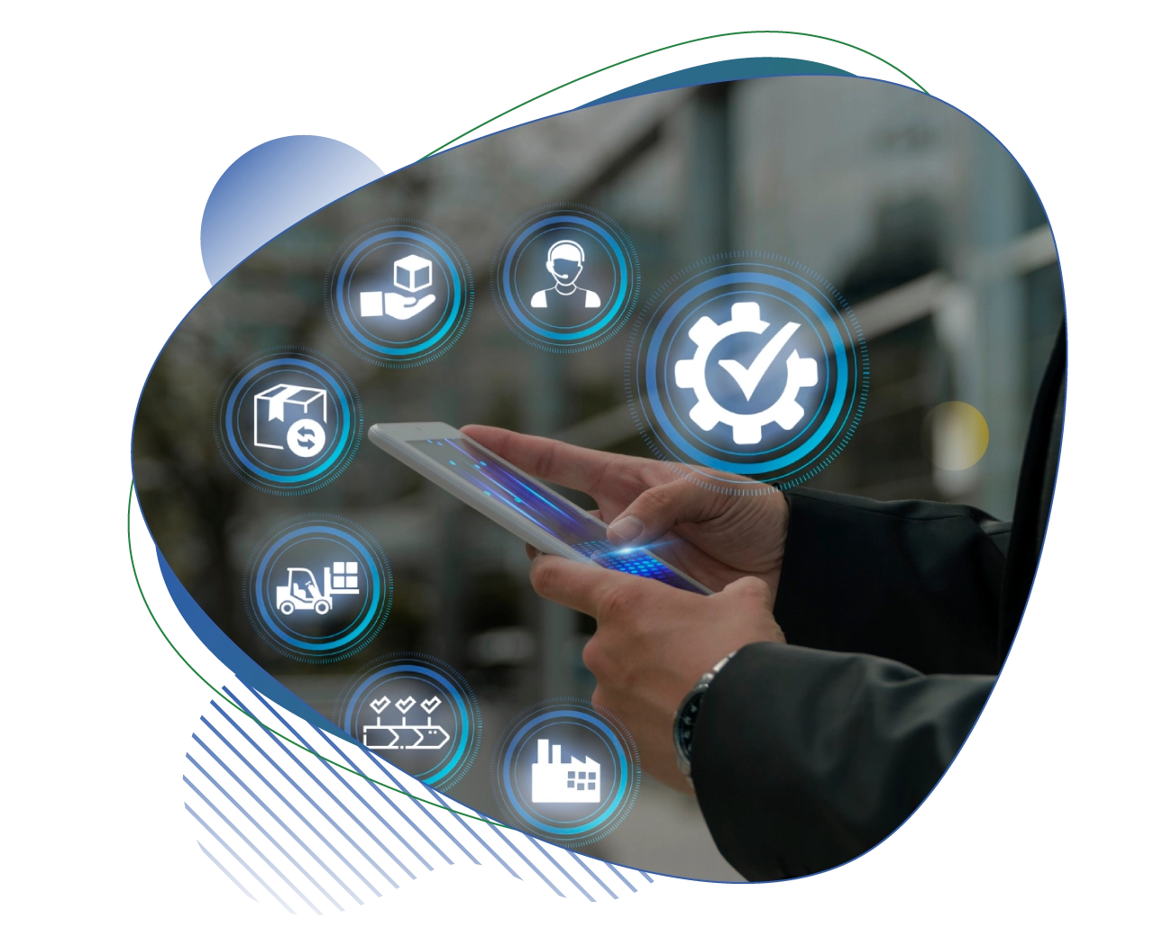 Business management using mobile