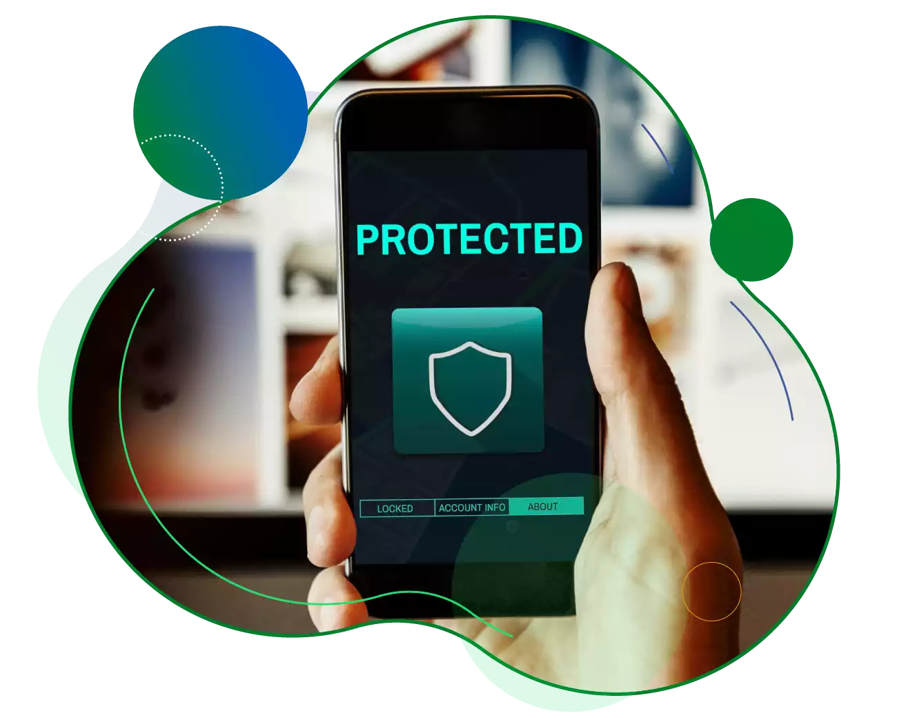 Protected App Mobile Screen