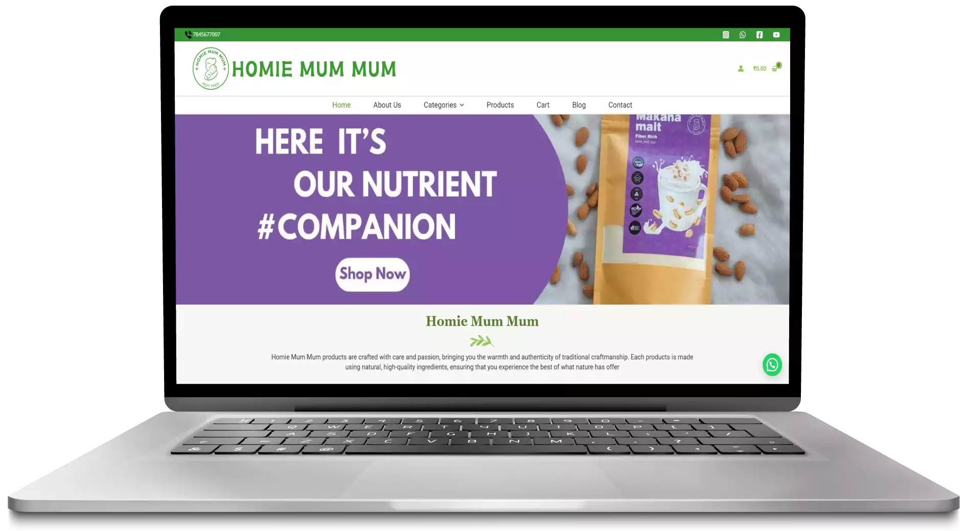 Homiemummum-desktop-view